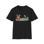 BIGFOOT SQUATCH CADDY ALIEN GOLFER 194 T-SHIRT