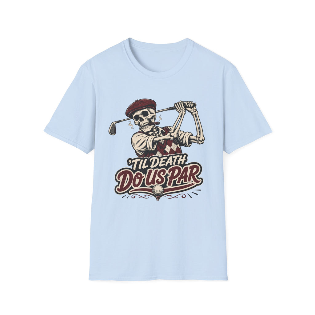 TIL DEATH DO US PAR ARGYLE T-SHIRT