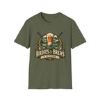 BIRDIES AND BREWS GOLF BADGE COLOR 188 T-SHIRT