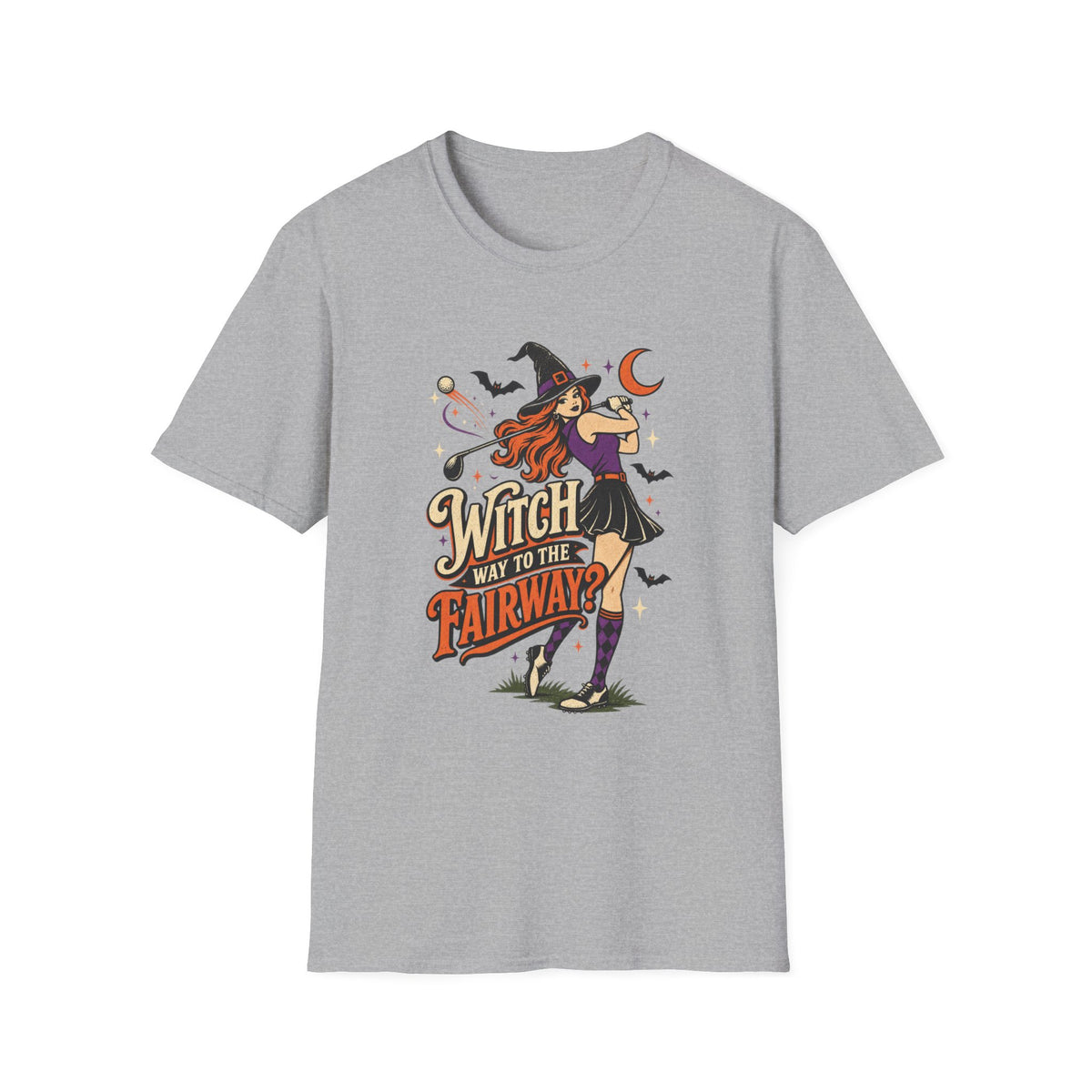 WITCH WAY TO FAIRWAY PINUP T-SHIRT