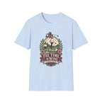 TEE TIME AND WINE GOLFER BADGE T-SHIRT