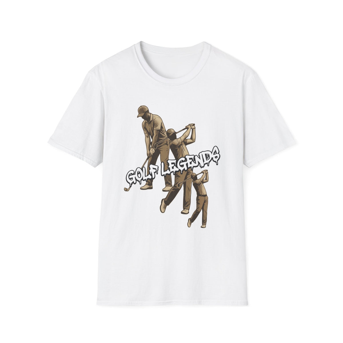GOLF-LEGENDS-SWING-SEQUENCE-GRAFFITI T-SHIRT