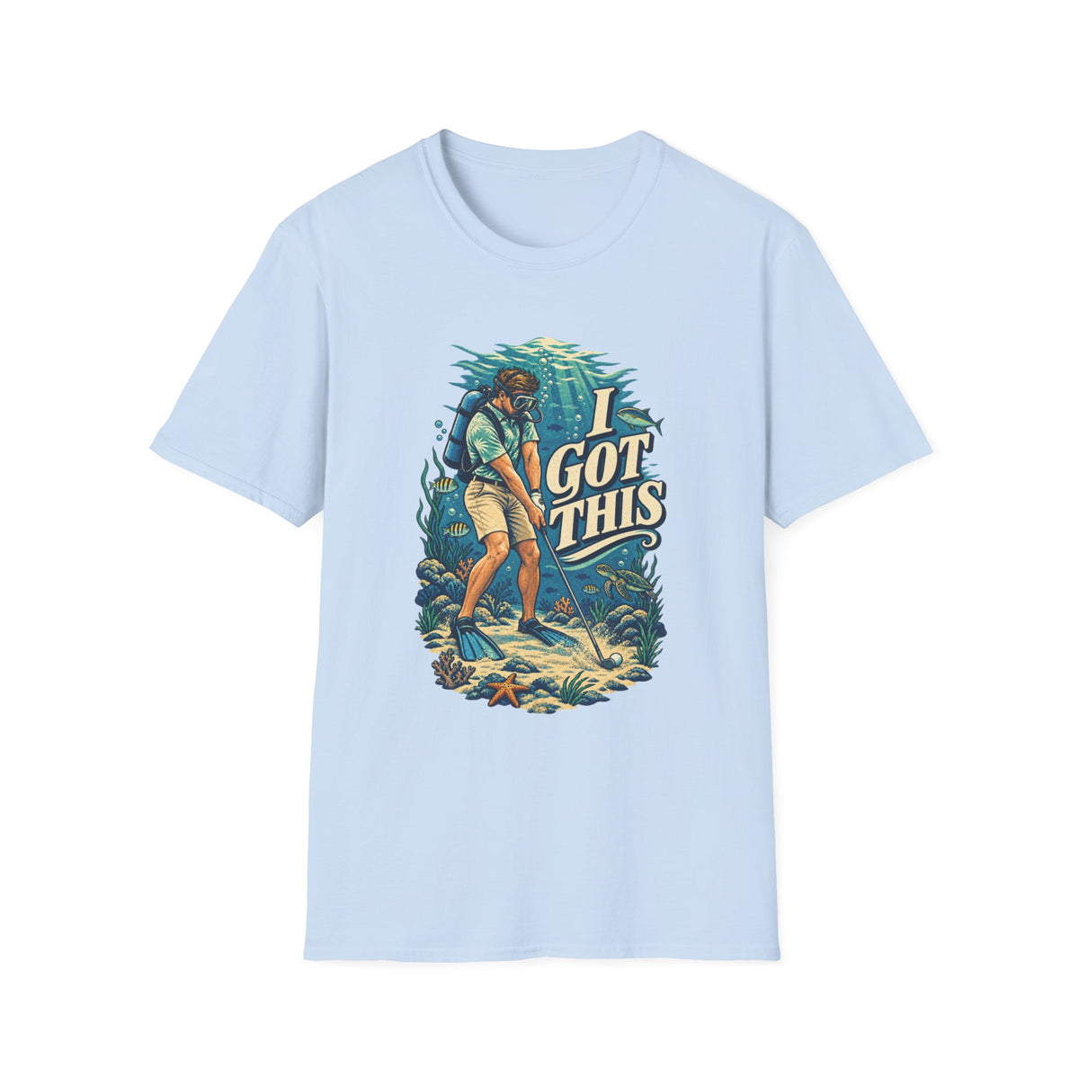 I GOT THIS SCUBA DIVER PUTTING TURTLE T-SHIRT