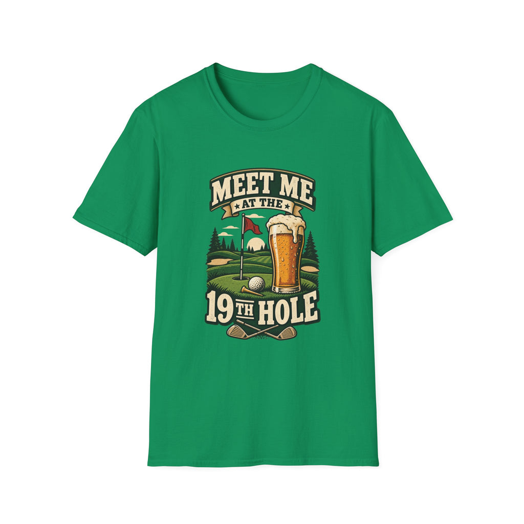 MEET ME AT 19TH HOLE BEER T-SHIRT