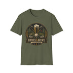 BIRDIES AND BREWS GOLF BADGE DARK 189 T-SHIRT
