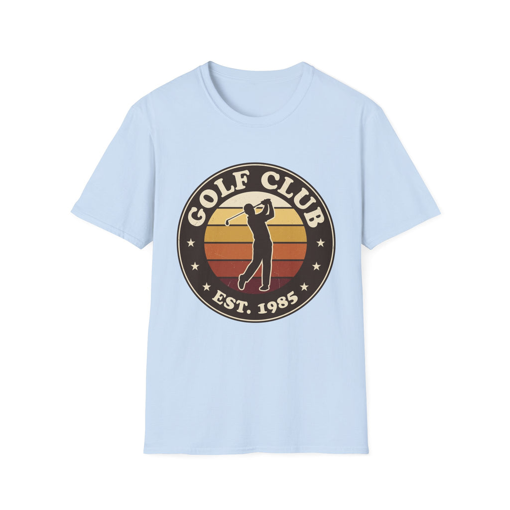 GOLF CLUB EST 1985 SUNBURST BADGE 106 T-SHIRT