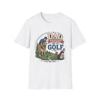 DAD TAUGHT ME GOLF BADGE 41 T-SHIRT