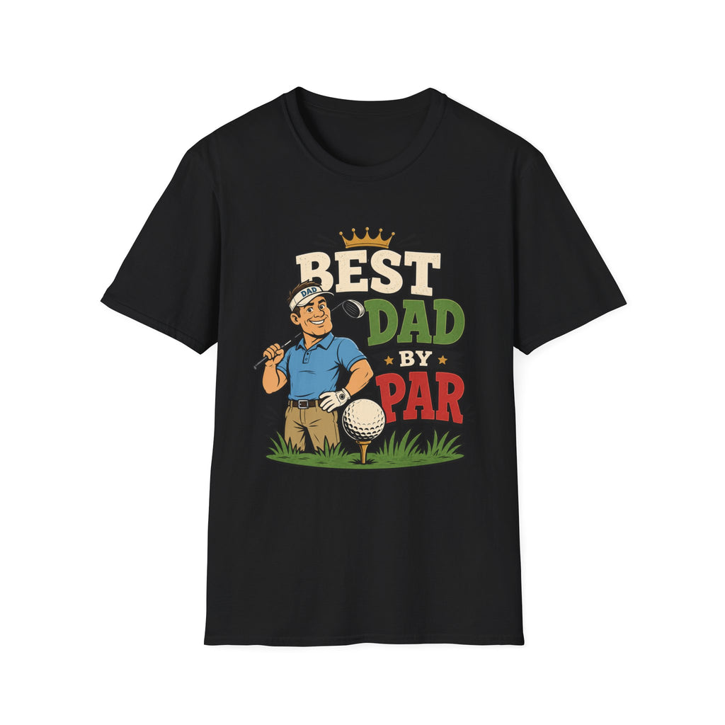 BEST DAD BY PAR CARTOON 143 T-SHIRT