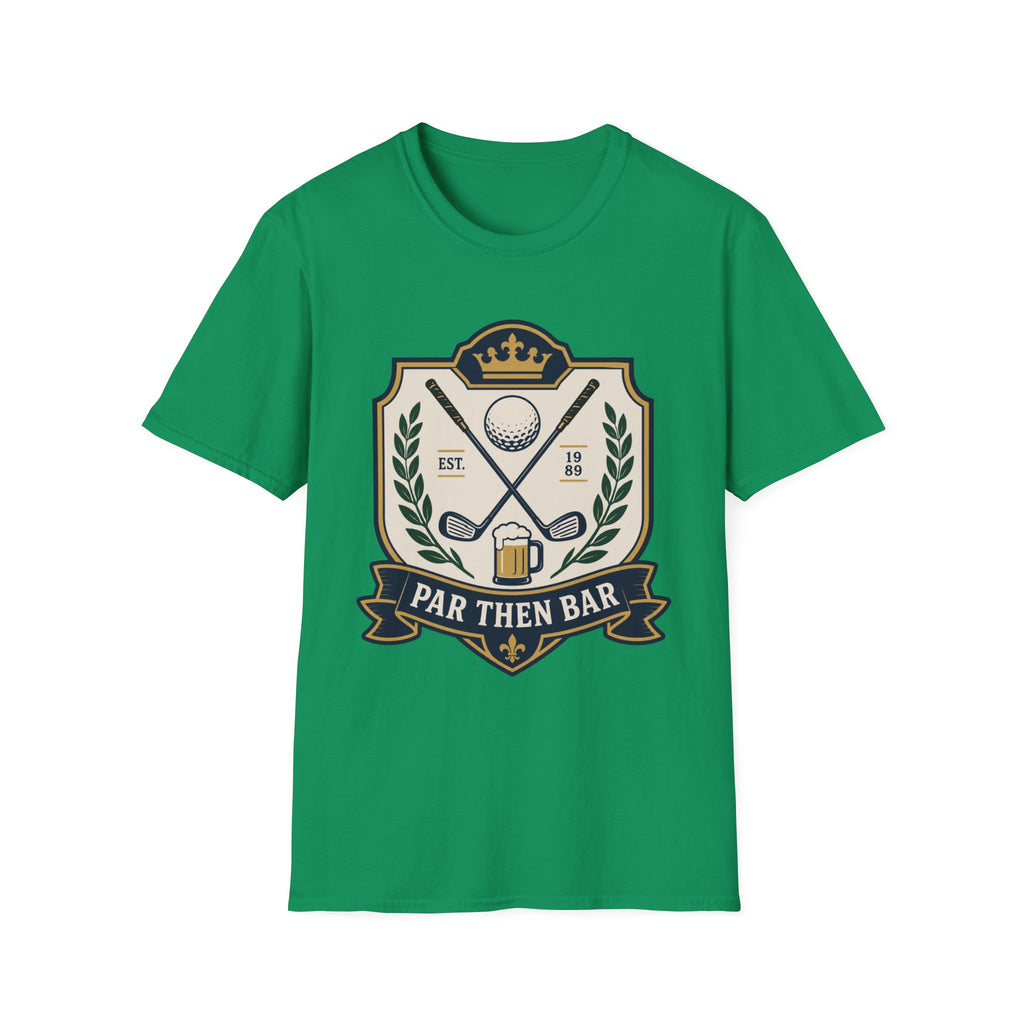 PAR THEN BAR CREST BADGE T-SHIRT