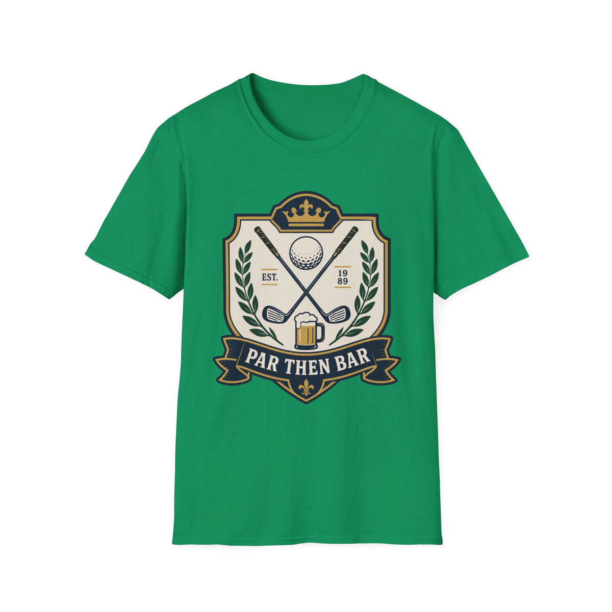 PAR THEN BAR CREST BADGE T-SHIRT