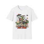 INTERGALACTIC TEE TIME ALIEN CART T-SHIRT