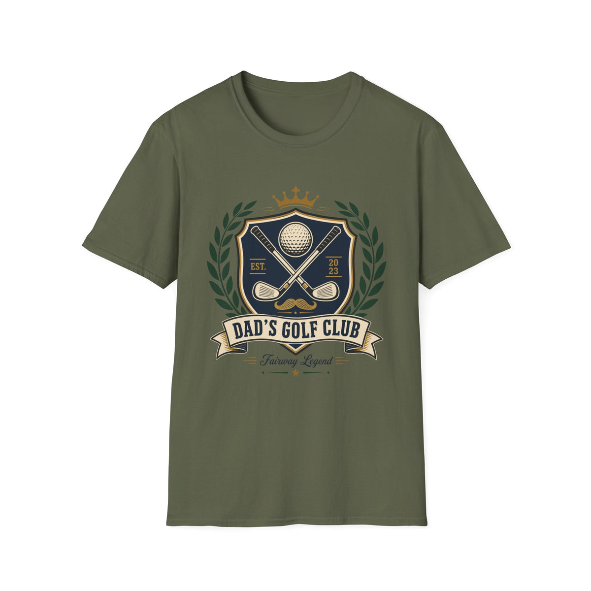DADS GOLF CLUB CREST LOGO 141 T-SHIRT