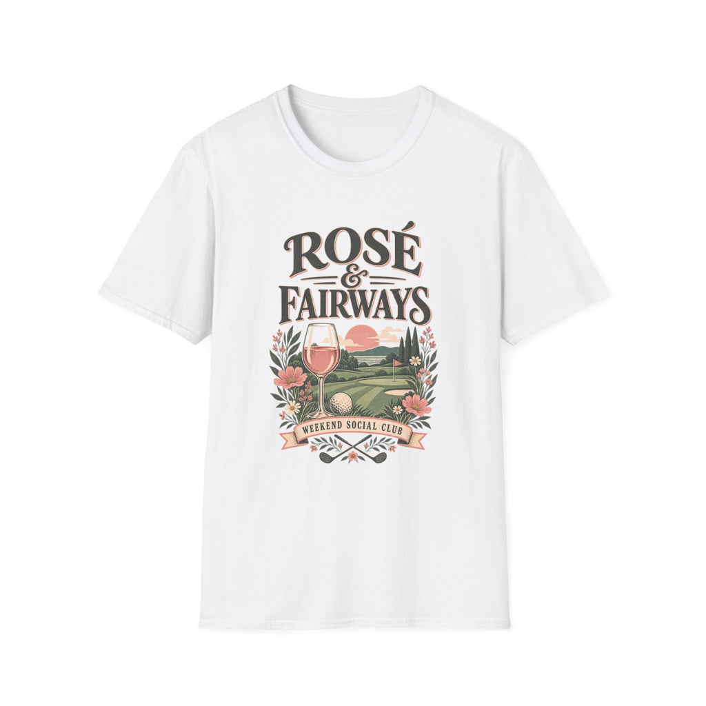ROSE AND FAIRWAYS WEEKEND SOCIAL CLUB T-SHIRT