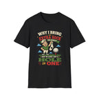 EXTRA SOCK HOLE IN ONE CARTOON 35 T-SHIRT