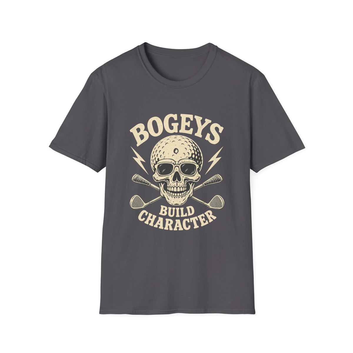 BOGEYS BUILD CHARACTER SKELETON T-Shirt