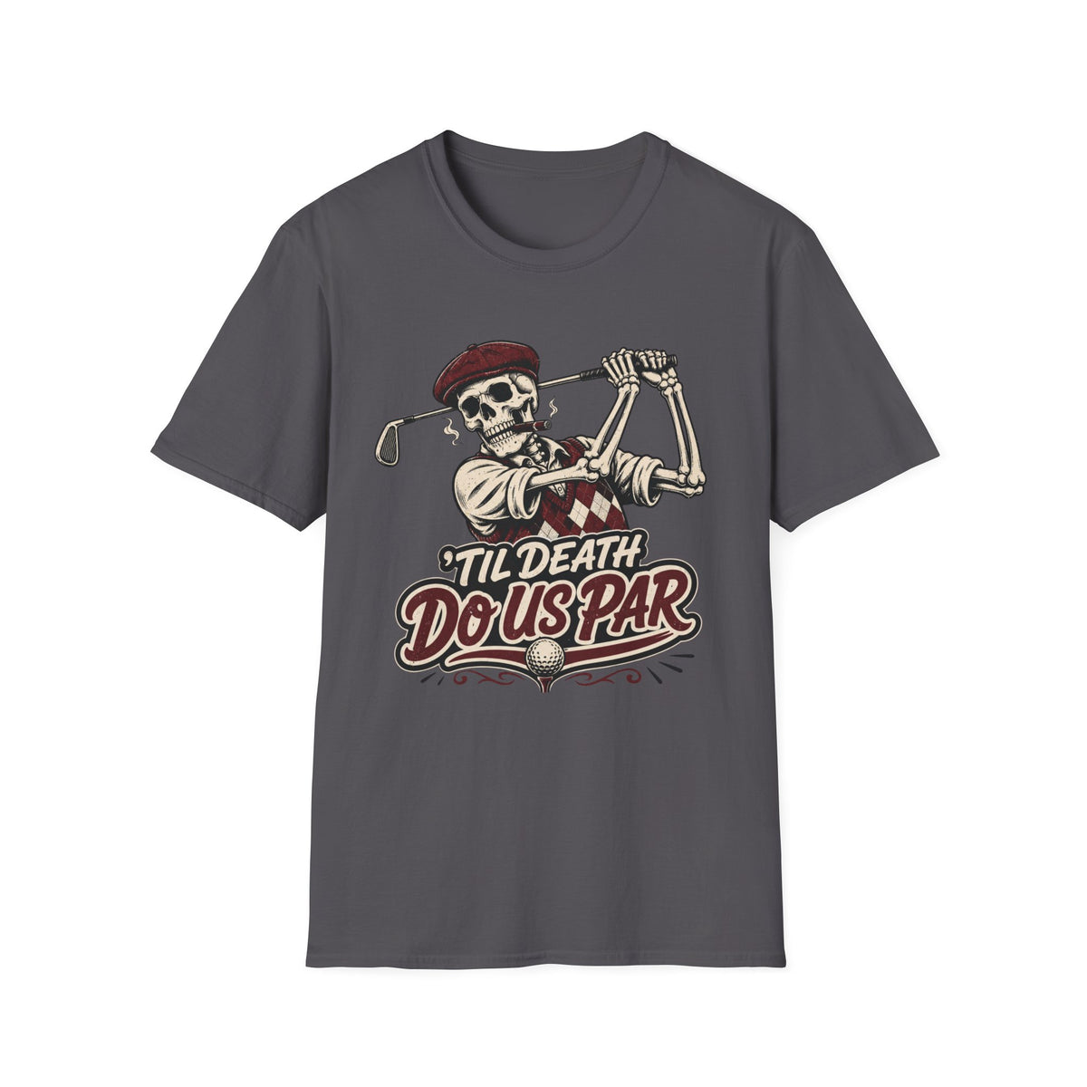 TIL DEATH DO US PAR ARGYLE T-SHIRT