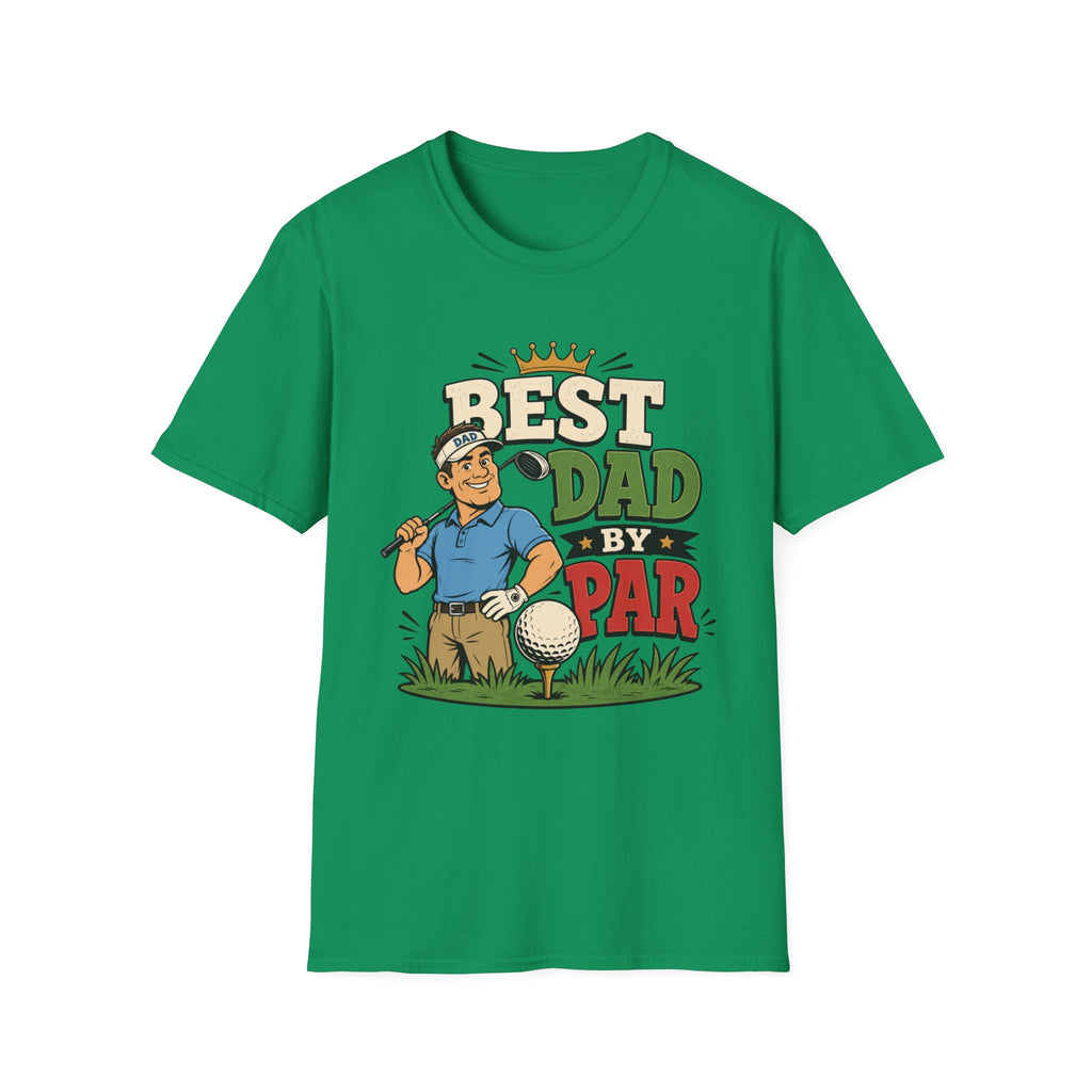 BEST DAD BY PAR CARTOON 143 T-SHIRT
