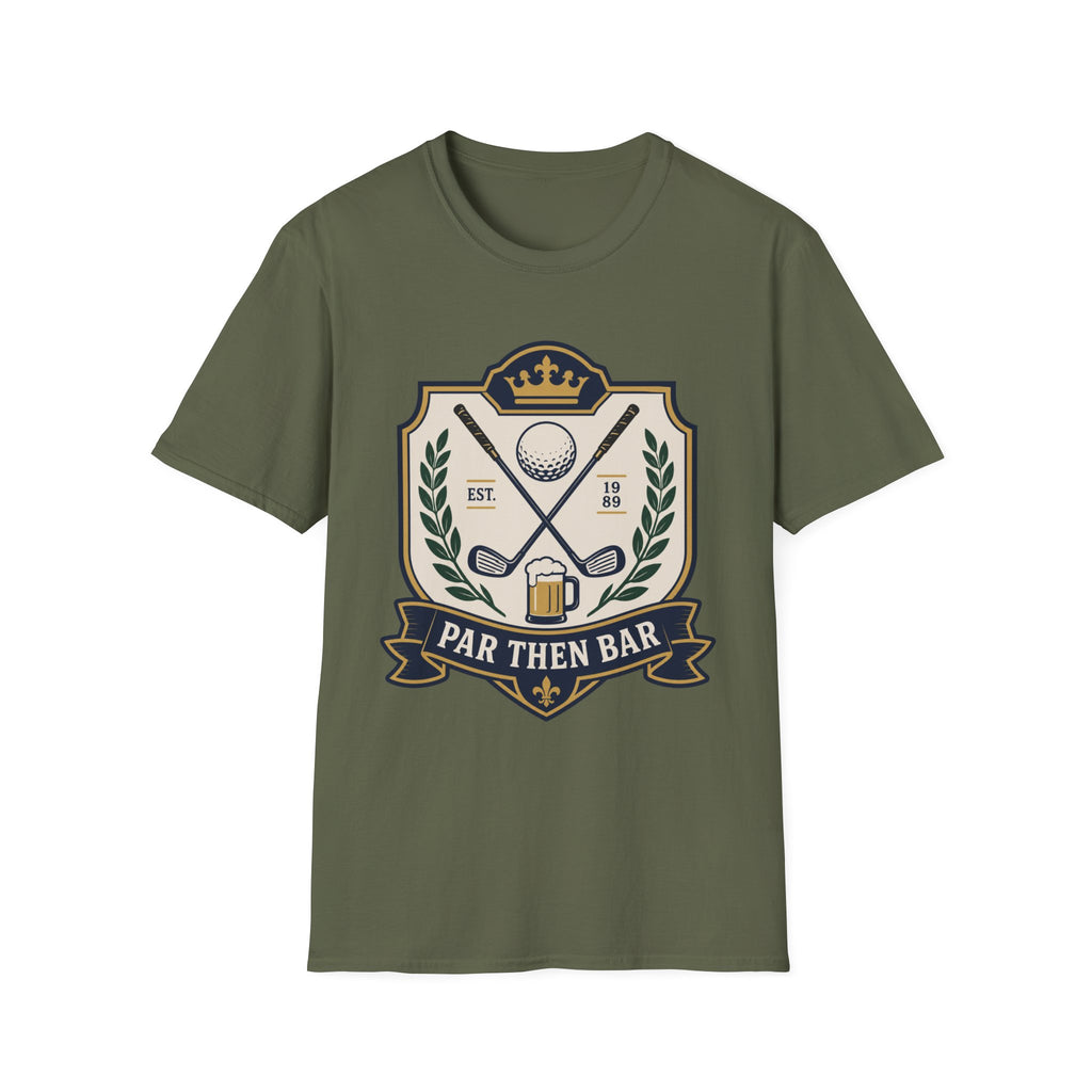 PAR THEN BAR CREST BADGE T-SHIRT