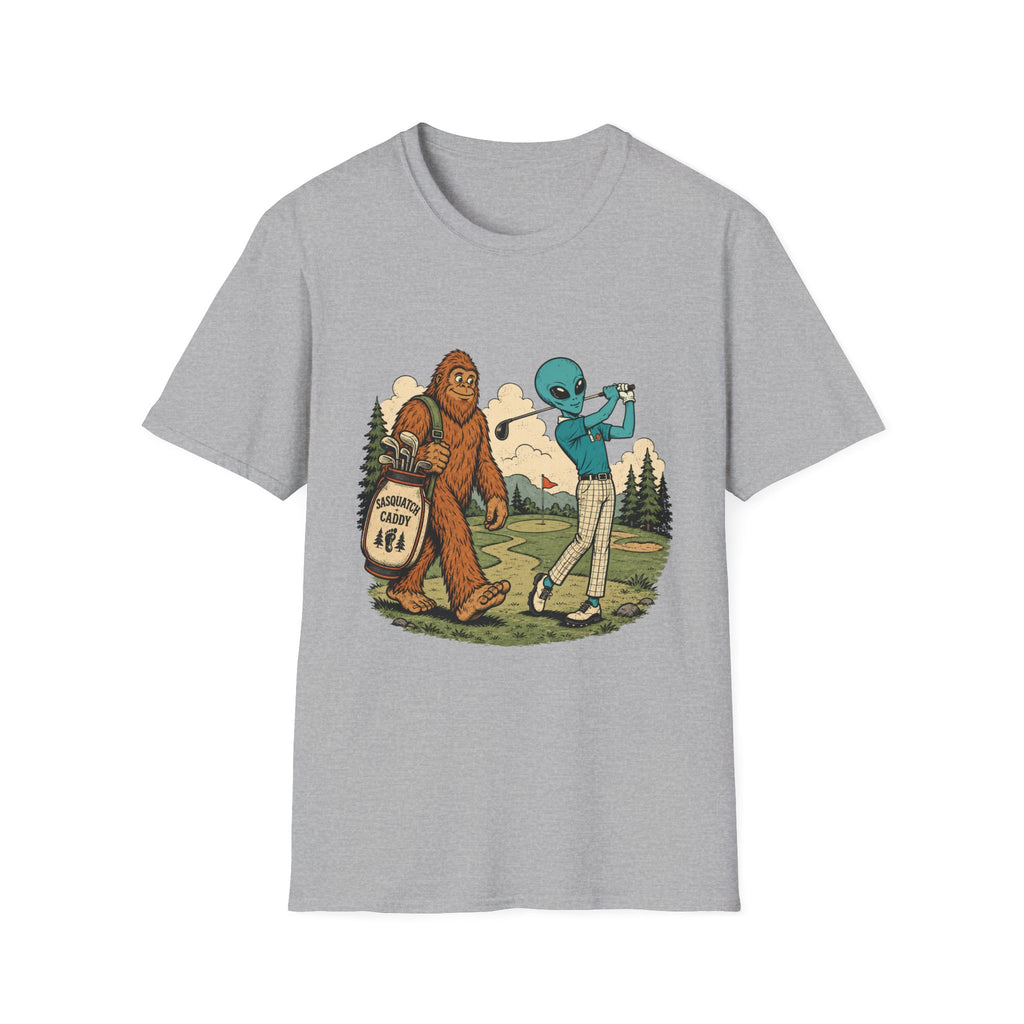 SASQUATCH ALIEN GOLF VINTAGE T-SHIRT