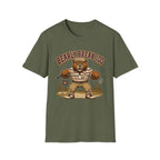 BEARLY BREAK 100 ANGRY BEAR GOLFER 165 T-SHIRT