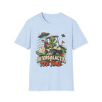 INTERGALACTIC TEE TIME ALIEN CART T-SHIRT