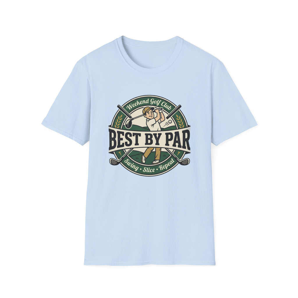 BEST BY PAR WEEKEND GOLF CLUB BADGE 110 T-SHIRT