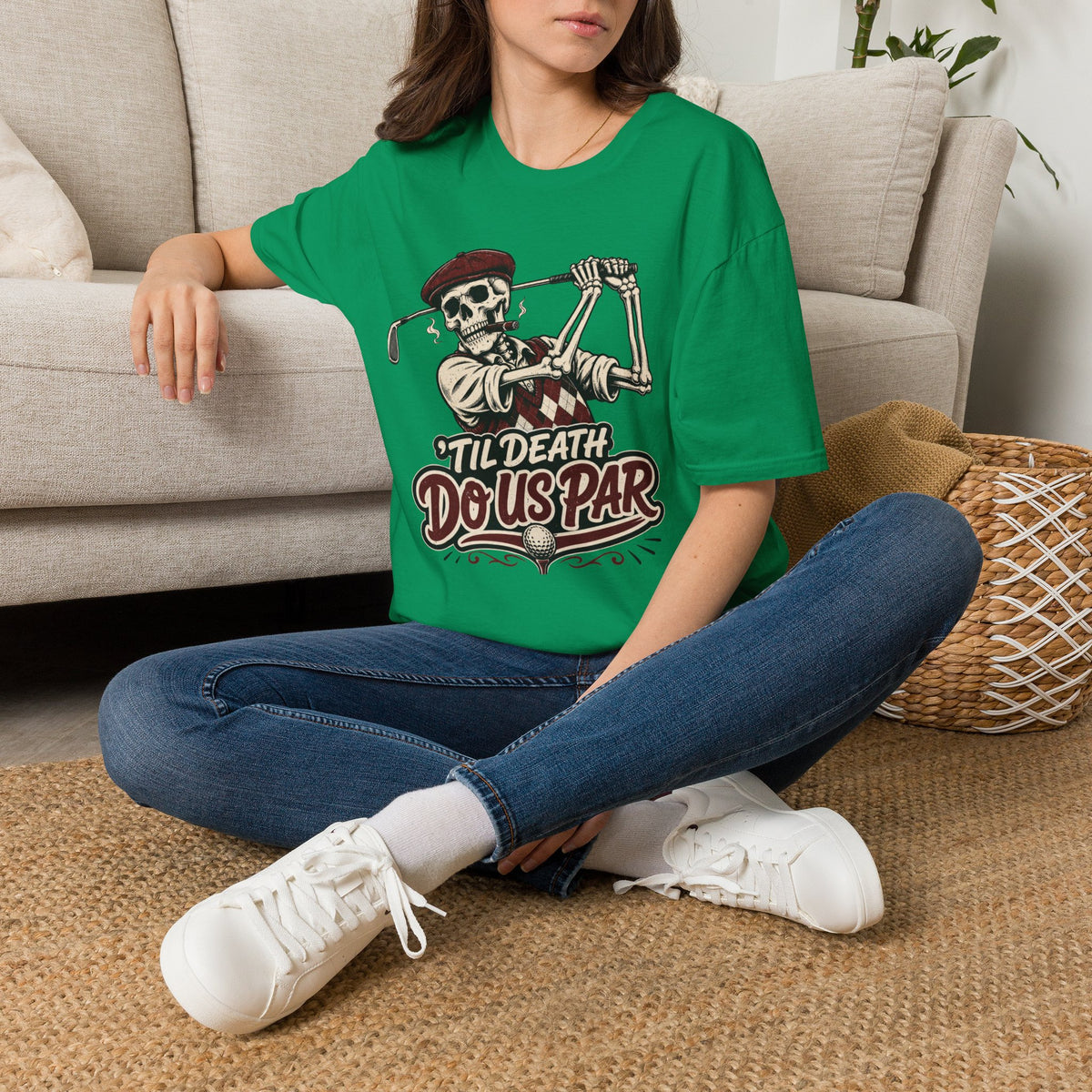 TIL DEATH DO US PAR ARGYLE T-SHIRT