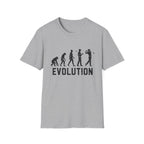 EVOLUTION OF GOLFER SILHOUETTE 70 T-SHIRT