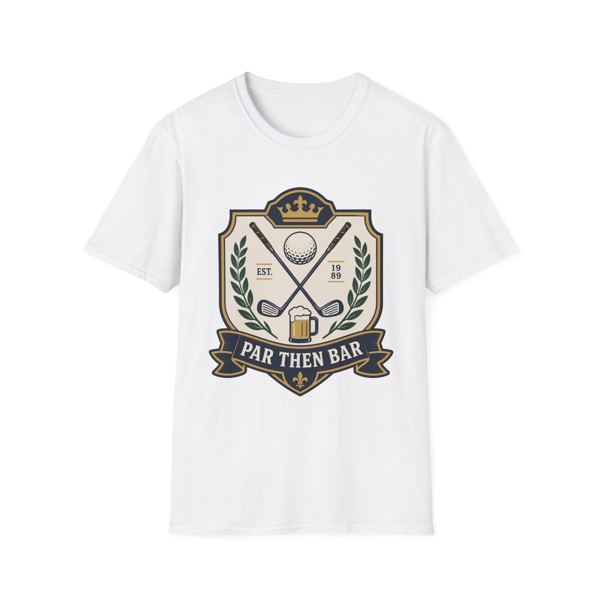 PAR THEN BAR CREST BADGE T-SHIRT