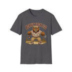 BEARLY BREAK 100 ANGRY BEAR GOLFER 165 T-SHIRT