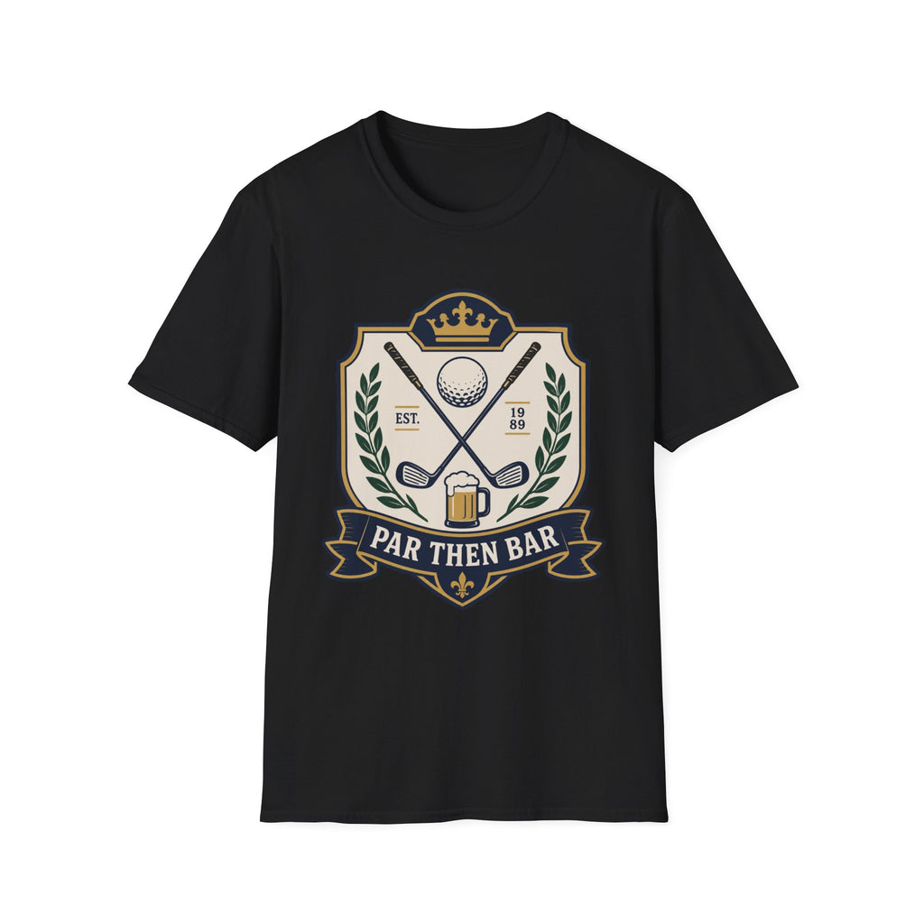 PAR THEN BAR CREST BADGE T-SHIRT