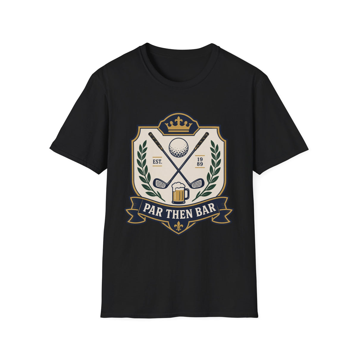 PAR THEN BAR CREST BADGE T-SHIRT
