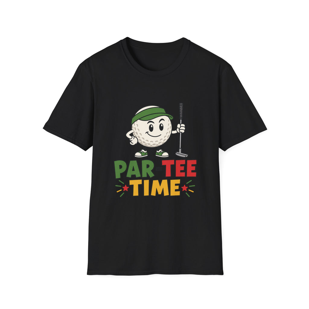 PAR TEE TIME GOLF BALL CHARACTER T-SHIRT