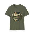 GOLF CLUBHOUSE LAKE REFLECTION BADGE 186 T-SHIRT