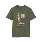 I CAN DRAW MY GOLF BALL T-SHIRT