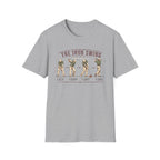IRON SWING FOUR STEPS INFOGRAPHIC T-SHIRT