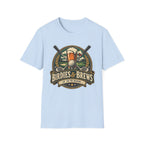 BIRDIES AND BREWS GOLF BADGE COLOR 188 T-SHIRT