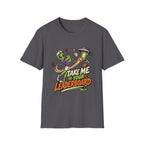 TAKE ME TO YOUR LEADERBOARD ALIEN T-SHIRT