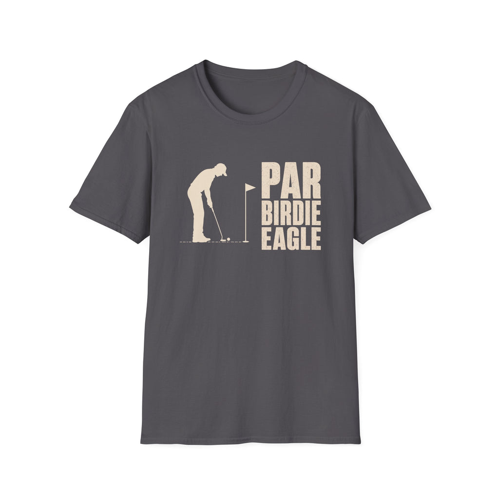 GOLFER PUTTING PAR BIRDIE EAGLE T-SHIRT
