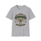 LEGENDARY GRANDPA GOLFER TROPHY BADGE T-SHIRT