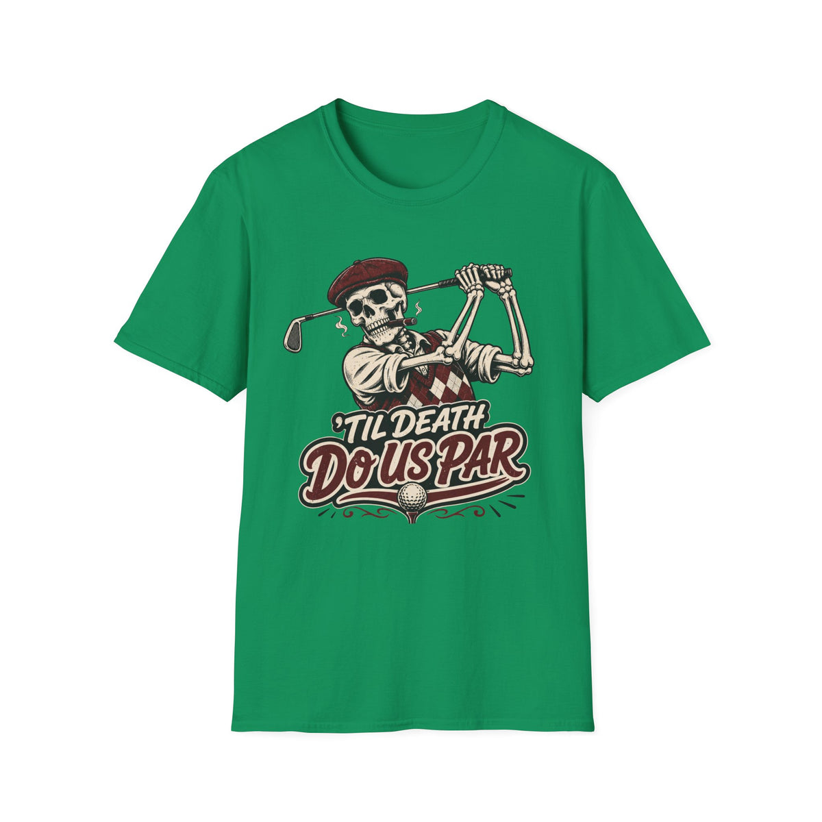 TIL DEATH DO US PAR ARGYLE T-SHIRT