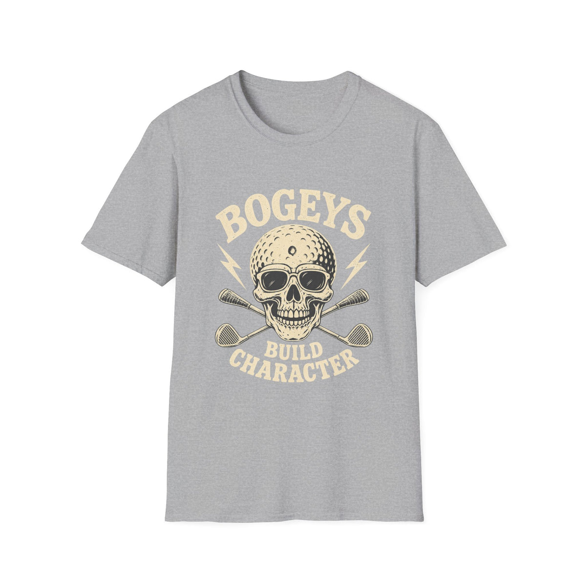 BOGEYS BUILD CHARACTER SKELETON T-Shirt