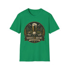 BIRDIES AND BREWS GOLF BADGE DARK 189 T-SHIRT