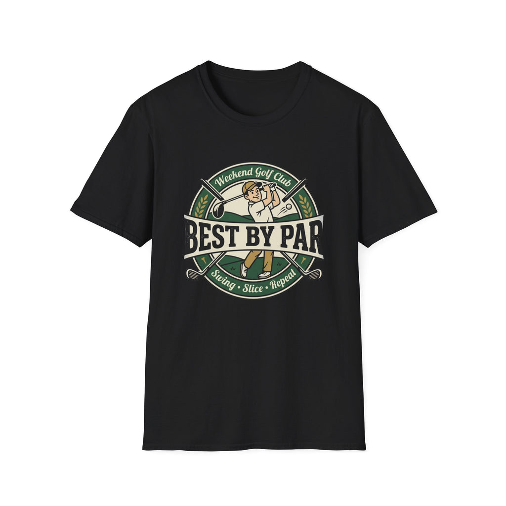 BEST BY PAR WEEKEND GOLF CLUB BADGE 110 T-SHIRT