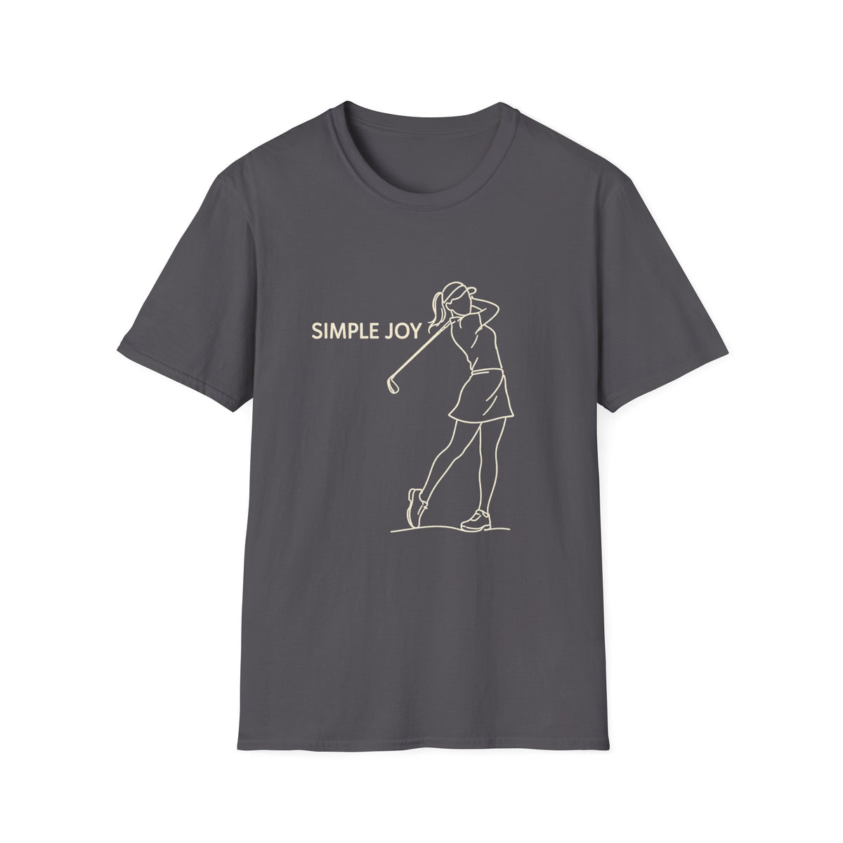 SIMPLE JOY GIRL GOLFER T-SHIRT