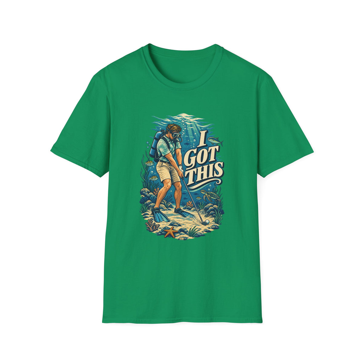 I GOT THIS SCUBA DIVER PUTTING TURTLE T-SHIRT