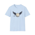FLYING GOLF BALL WINGS EMBROIDERY PATCH 98 T-SHIRT