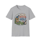 DAD TAUGHT ME GOLF BADGE 41 T-SHIRT