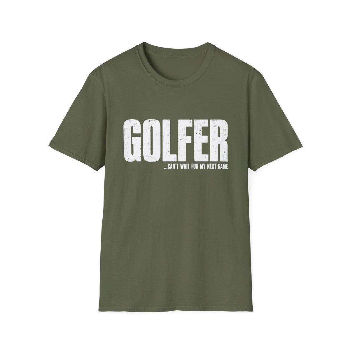 GOLFER CANT WAIT NEXT GAME T-SHIRT