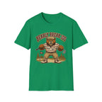 BEARLY BREAK 100 ANGRY BEAR GOLFER 165 T-SHIRT